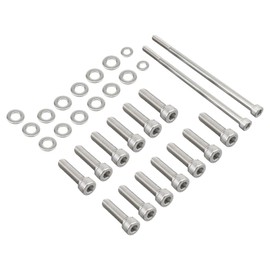 Bevinsee LS Oil Pan Bolt Kit LSX Compatible with Chevy Silverado Truck 1997-2014 LS Series Engines LS1 LS3 LS2 LQ4 LQ9 LS6 L99 L33 4.8L 5.3L 6.0L 6.2L Vortec