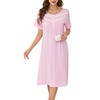 Lovasy Women's Nightdresses & Nightshirts Soft Modal Nighties for Women