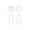 New Look Sewing Pattern N6697 Top and Skirt