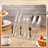 Suzile Acrylic Cutlery Storage Organizer Bin Silverware Caddy Countertop Knife