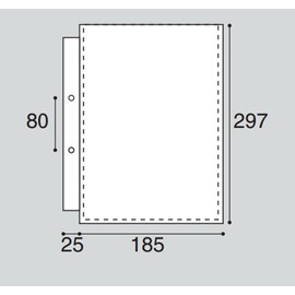 コクヨ 布製図面袋 ひも式 A4 外寸 2穴 セ-FZ9
