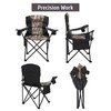 MaiuFun Oversized Camping Chair Folding Heavy Duty Quad Outdoor Large