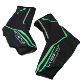 Mipcase 1Pair Unisex Bike Overshoes Winter Cycling Shoe Covers Windproof Thermal Protection Durable PU Material for Outdoor Riding Lightweight Portable