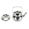 Stainless Steel Teapot with Removable Filter Metal Tea Kettle Coffee
