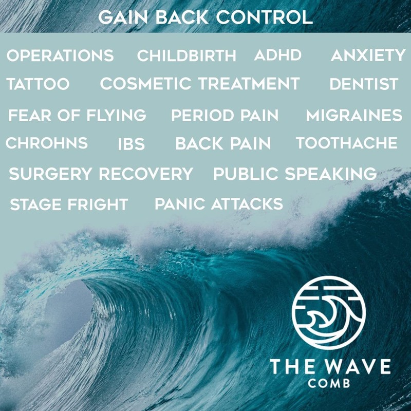 The Wave Comb Acupressure Tool for Pain Management and Anxiety
