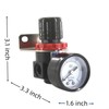 Air Compressor Pressure Regulator Airtac AR2000 1/4'' PT with Bracket