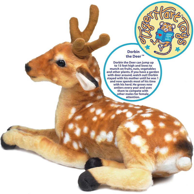 TigerHart Dorbin The Deer - 21 Inch Stuffed Animal Plush