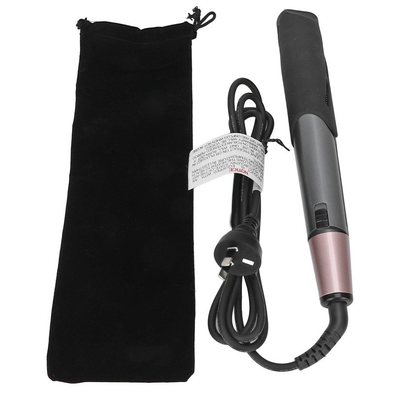 Hair Straightener Curler Professional Temperature Adjustable LCD Curling Iron for