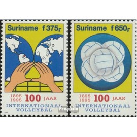 Prophila Collection Suriname 1500-1501 (kompl.Ausg.) postfrisch ** MNH 1995 100 Jahre Volleyball (Briefmarken für Sammler) Ballspiele ohne Fußball (Basketball/Handball/Baseball …)