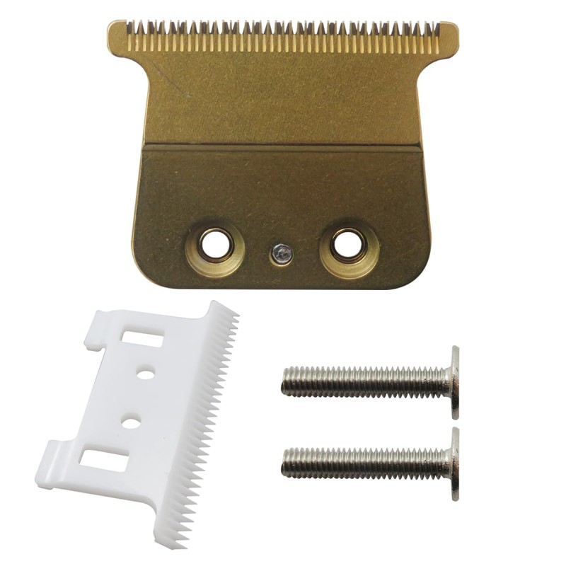 Gxcdizx Upgraded Replacement Trimmer Ceramic Blades for Ba*Byliss-PRO FX787 &
