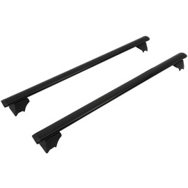ALEGE 165LBS Roof Rack Cross Bars Baggage Carrier Black for Jeep Compass 2008-2010,2 x Roof Rack Crossbars,Fits Side Rails Models ONLY