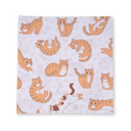 Lens-Aid Microfibre Cleaning Cloth in Stylish Design: for Camera, Lens, Display and Glasses Cleaning Cloth (Microfibre Cloth 20 x 20 cm)