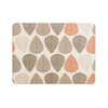 Premier Housewares 1203608 Leaf Placemats - Set of 4, Orange