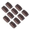 PATIKIL Leather Loop Keeper, 10 Pcs Leather Loops Belt Keeper
