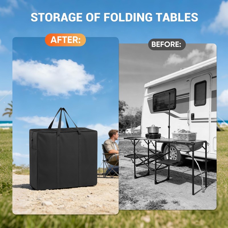 Folding Camping Kitchen Table Storage Bag for GCI Outdoor -