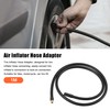 QUARKZMAN Car Tyre Inflator Extension Hose 1 cm Chuck Adapter