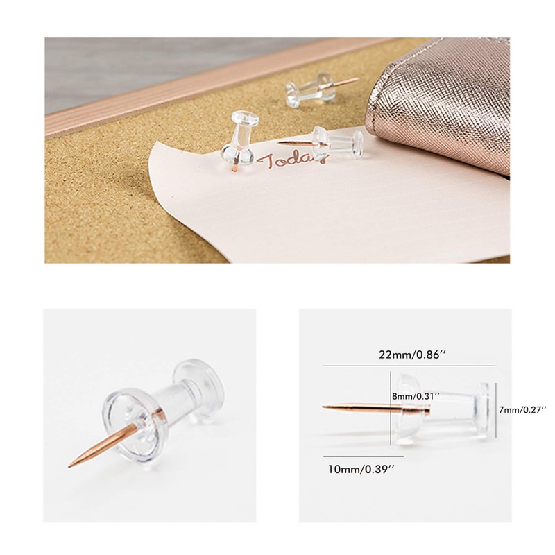 VAPKER Push Pins Binder Clips Paper Clips Map Pins Sets,