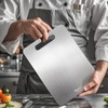 2 Pack Titanium Cutting Board - 100% Pure Titanium Cutting