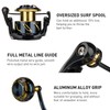THKFISH Saltwater Fishing Reel, Full Metal, Carbon Spinning 5000/6000, 8+1BB