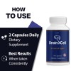 ( 1 Pack ) BrainXCell Premium Nootropic Supplement, Brain X