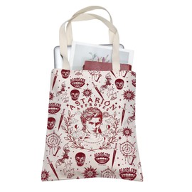 A-starion Approval Tote Bag BG3 Merch High Elf Rogue Gift A-starion Merchandise Scar Design Bag A-starion Approves Gift (TB, Astarion Approves Tote CA)