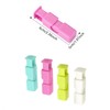 Acpetdr 12 Pcs Bread Bag Clips, Squeeze Bread Bag Cinch