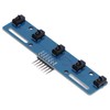 5 Way Tracking Sensor, Infrared Reflection Sensor Module TCRT5000L, Digital