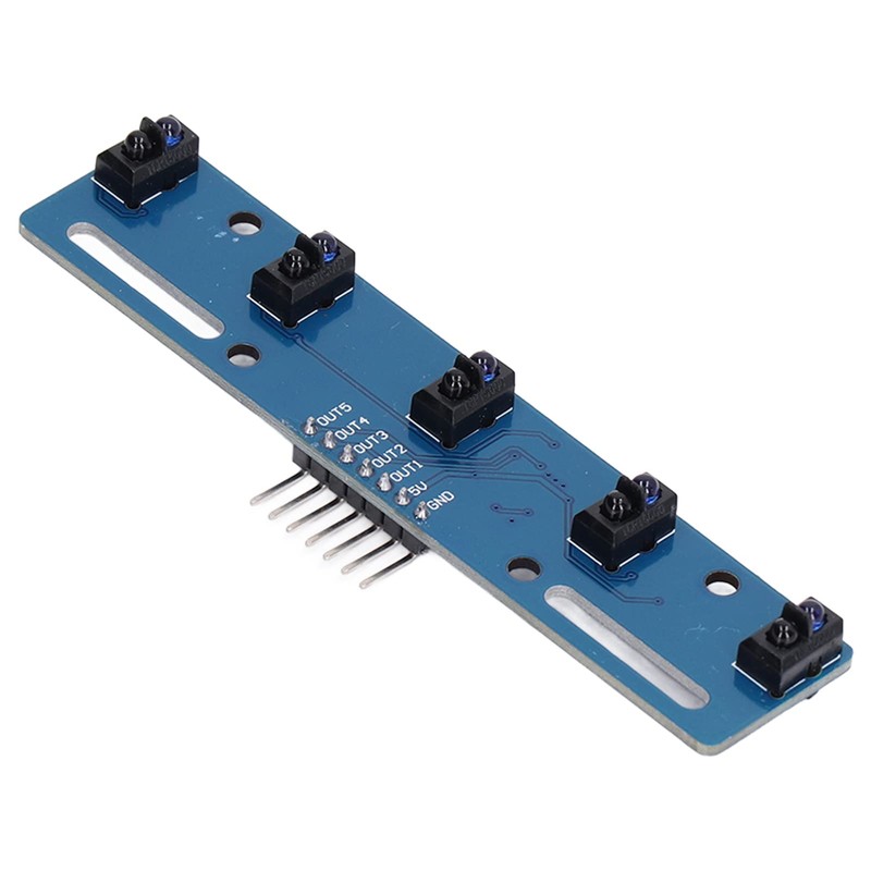 5 Way Tracking Sensor, Infrared Reflection Sensor Module TCRT5000L, Digital