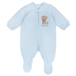 Tutina Bimbo 0-24 in Morbido Tessuto con Comoda Apertura Frontale FW25 253