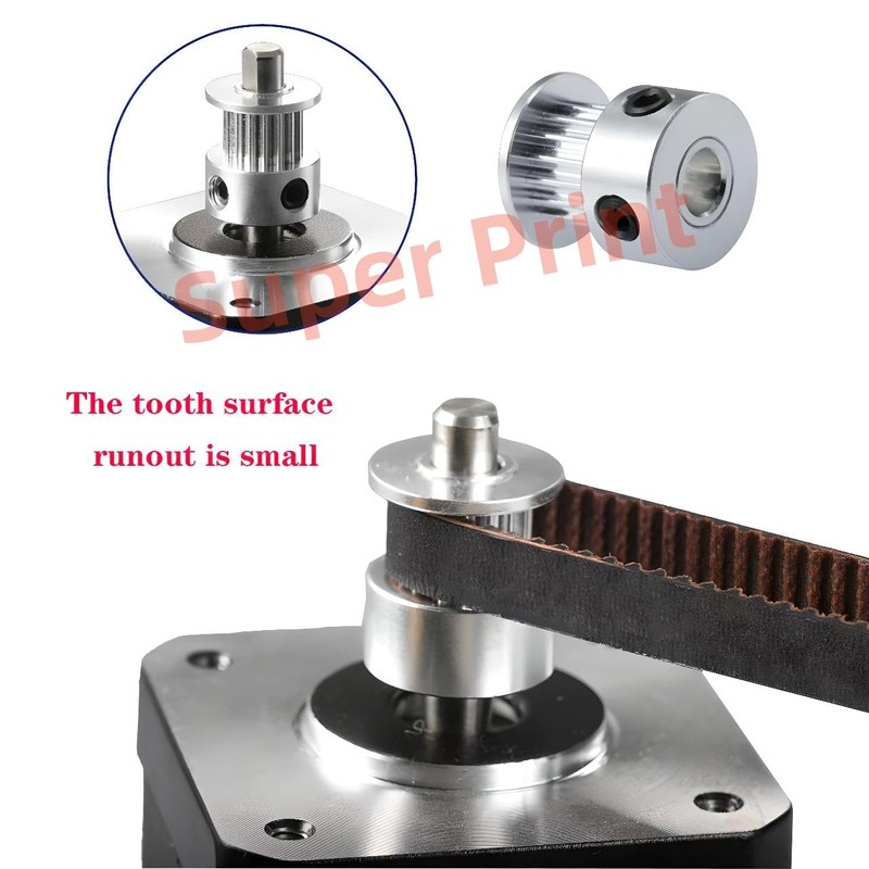 Super Print GT2 Pulley GT2 Pulley 20 Teeth 20 Teeth