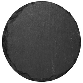 mtb more energy Slate Sign Plate Circle – Diameter 20 cm – Round – DIY – for Writing or Engraving Yourself for Gifts, Crafts, Household, Garden