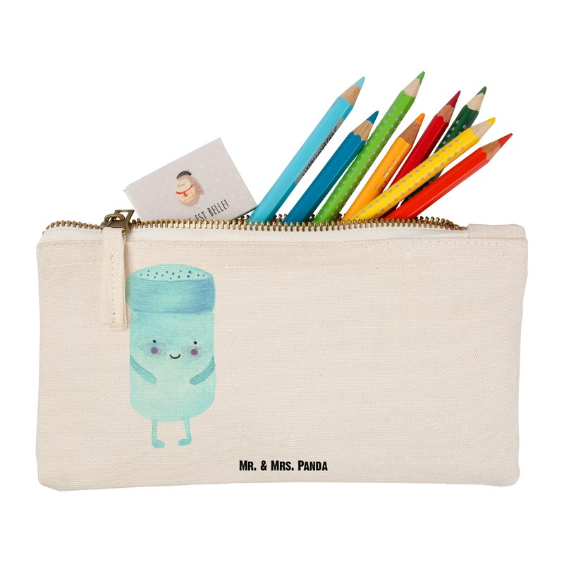 Mr. & Mrs. Panda M Make-Up Bag BestFriends-Salt, White, Hand
