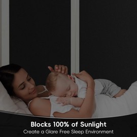 Qualsen Total Blackout Window Film Privacy Room Darkening Window Tint, 100% Light Blocking Window Privacy Film No Glue Window Cover for Home Office (11.8x47inch/30x120cm)