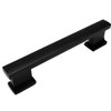 Cosmas 25 Pack 702-96FB Flat Black Contemporary Cabinet Hardware Handle