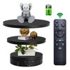 JAYEGT 3 in1 Motorized Rotating Display Stand with 5.74/7.08/8.66 inch