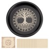 HOBBIESAY Altar Ritual Plate Offering Bowl for Witchcraft Practice