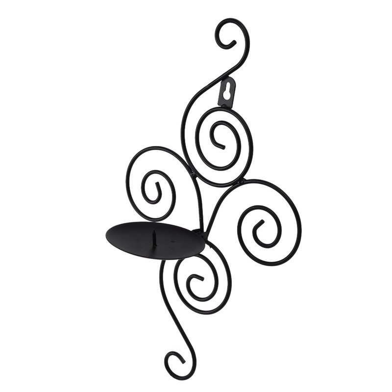 Wall Mounted Candle Stick Elegant Candle Holder for Living Room