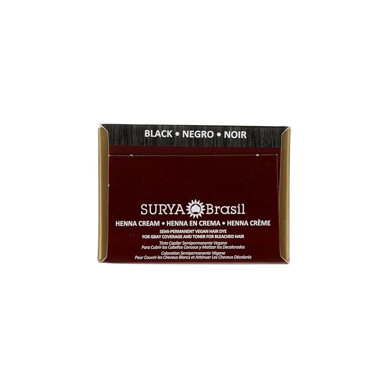 Crema de henna negra, 2.4 onzas (paquete de 2)