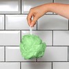 Pack 4 Mesh Exfoliating Bath & Shower Body Puff Sponges