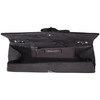 Damara Women's Satin Pleated Flower Front Evening Bag Clutch Handbag