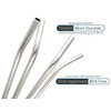 GFDesign Big Drinking Straws Reusable 12 Inches Extra Long 9mm