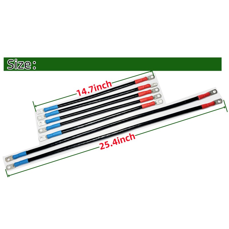 BestAccess Golf Cart EZGO TXT Battery Cables for TXT 1994-2023
