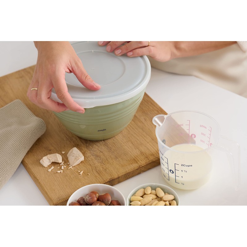 Emsa K32527 Prep&Bake Plastic Mixing Bowl 2.75 L | with