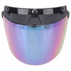 Motorcycle Helmet Lens Metal Button Removable UV Protection Adjustable Motorbike