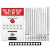 Baker and Bolt 12-Piece 6" Long Hex Head Allen Wrench