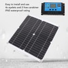 Solar Panel Kit 20W 12V Monocrystalline IP65 Waterproof DIY Solar