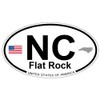 US Decal, Inc. Flat Rock, North Carolina Oval Sticker