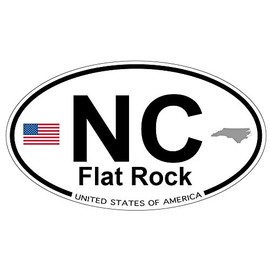 US Decal, Inc. Flat Rock, North Carolina Oval Sticker