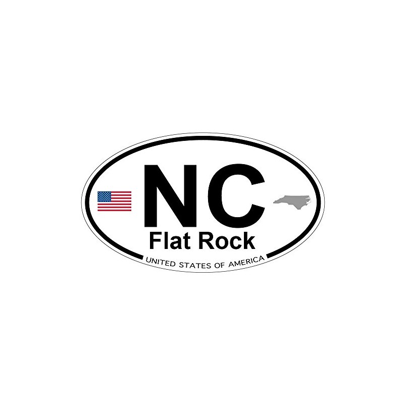US Decal, Inc. Flat Rock, North Carolina Oval Sticker