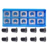 TJATSE 15 x15 x2.5mm-R150 Carbide Inserts Cutter Knives for Spiral